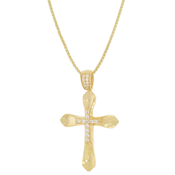 14K Gold Cross