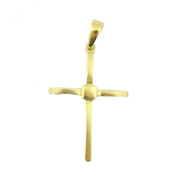 Small Slim Gold Cross 9K or 14K