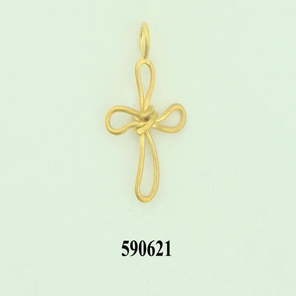 Women's Small Gold Cross