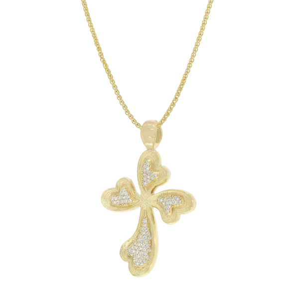 Goldkreuz „Heart Dance“