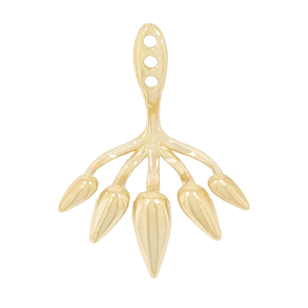 Ear-Jacket-Ohrringe 14K oder 18K