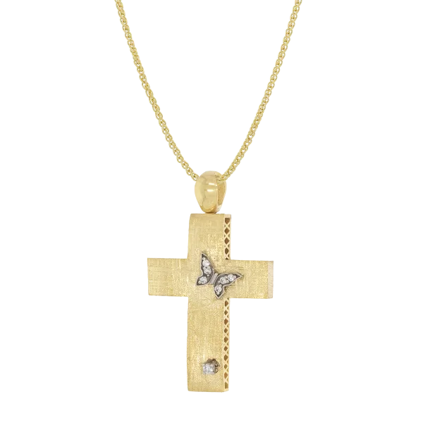 14K Gold Cross