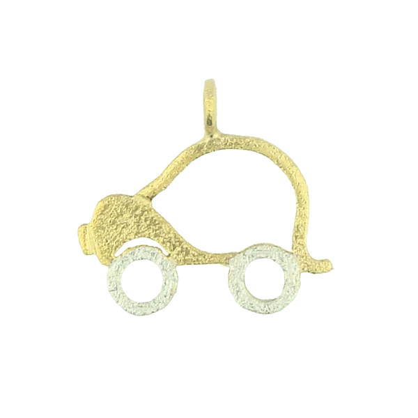 Women's Gold Pram Pendant