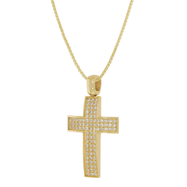 Damen-Goldkreuz „Metyr“