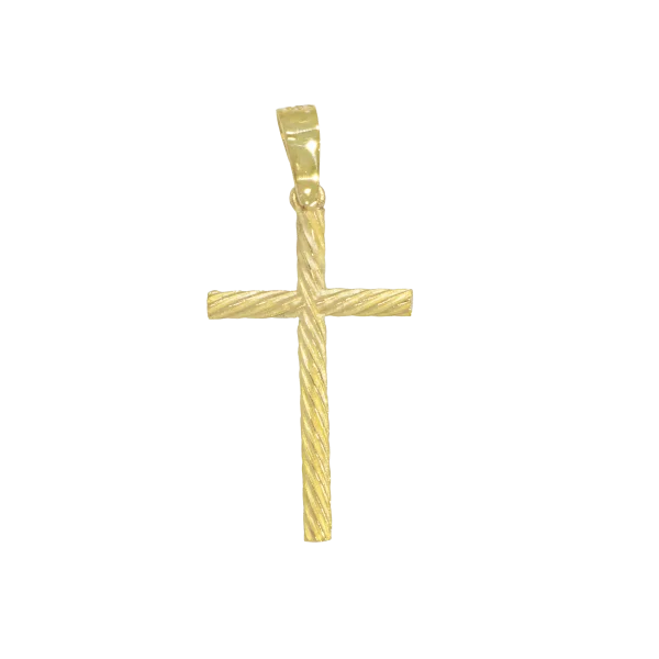 Distinctive Small & Slim Gold Cross