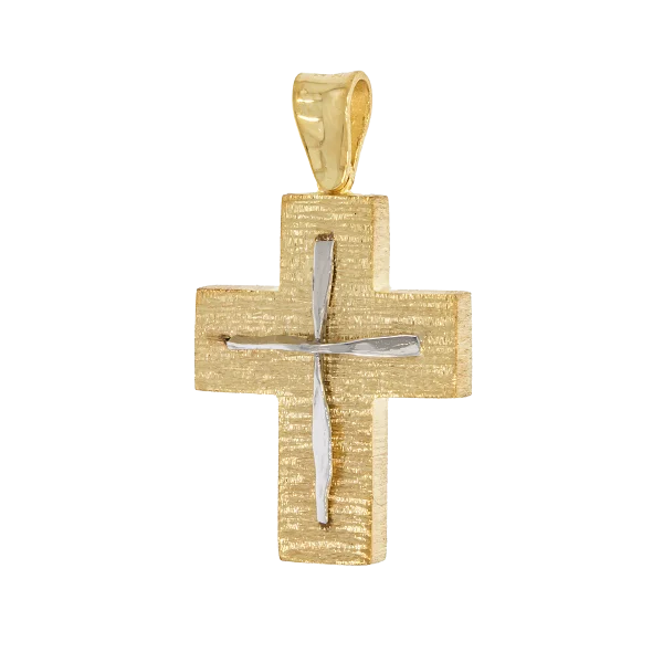 Men's 14K Gold Cross
