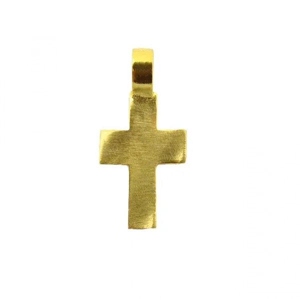 Very Small Simple Gold Cross
