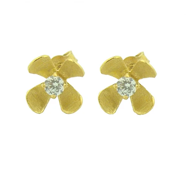 Goldene Ohrstecker