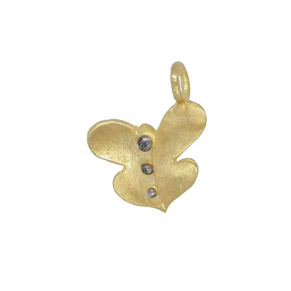 Women's Gold Butterfly Pendant