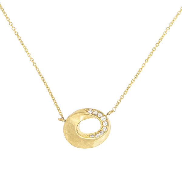 Damen-Goldcollier mit Kette