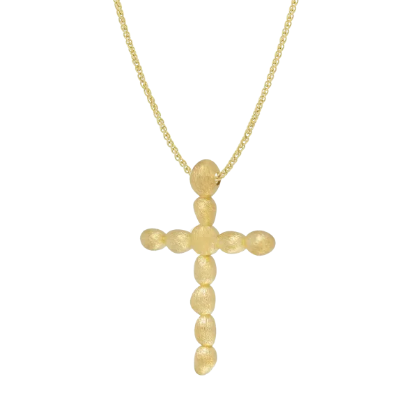 Unisex-Goldkreuz „Selqu“