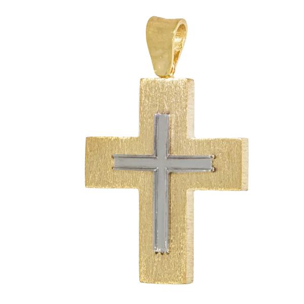Men's 14K Gold Cross