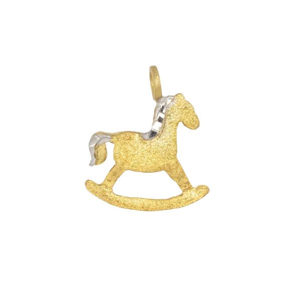 Gold Little Horse Pendant