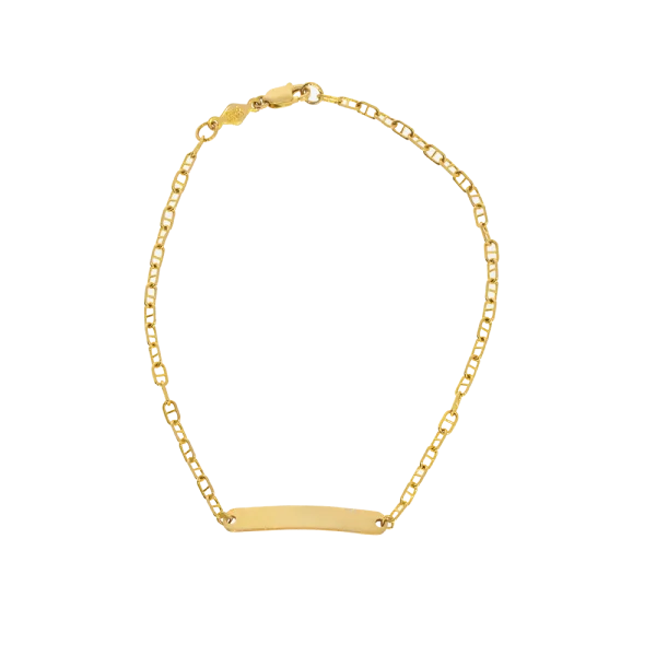 14K Identity Bracelet