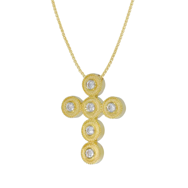 Damen-Goldkreuz „Palcy“