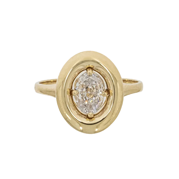  Lab Diamond Marquise Brilliant Ring 1.3ct Copy