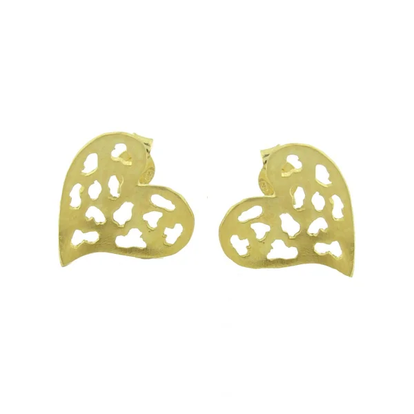 Goldene Ohrstecker 14K