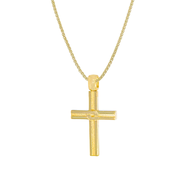 Men's Gold Cross