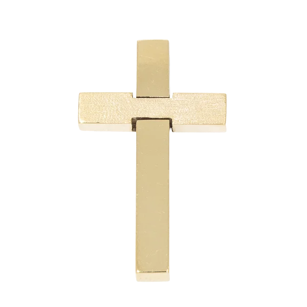 Men's 14K Gold Baptism Cross