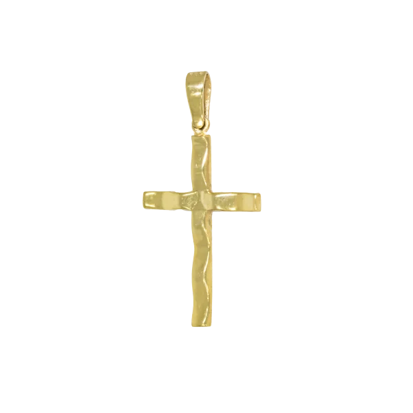 Distinctive Small & Slim Gold Cross