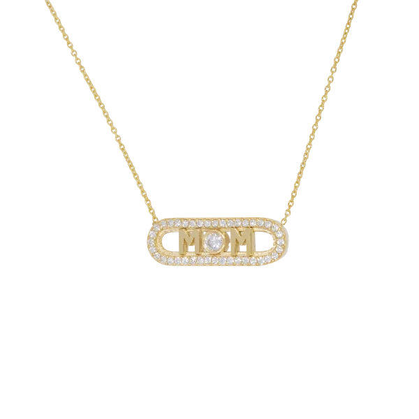 Women's Necklace "MOM"
