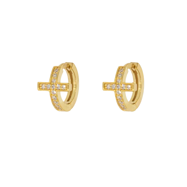 Kleine Goldcreolen 14K Copy Copy