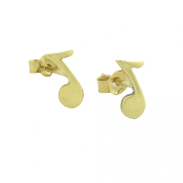 Goldene Ohrstecker