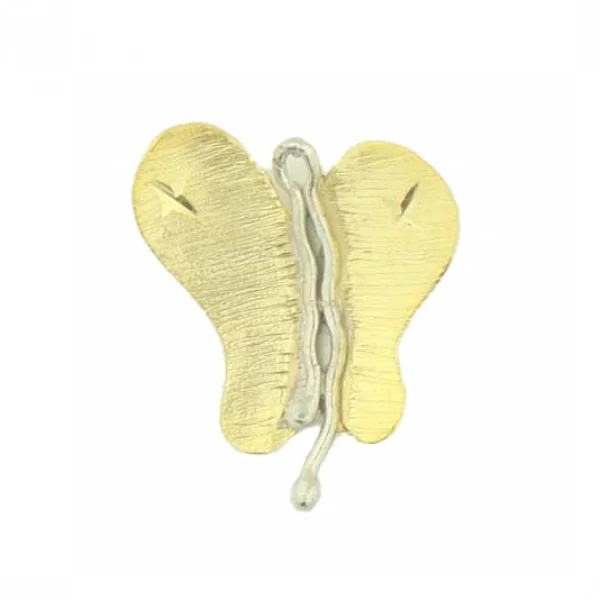 Damen-Goldanhänger Schmetterling