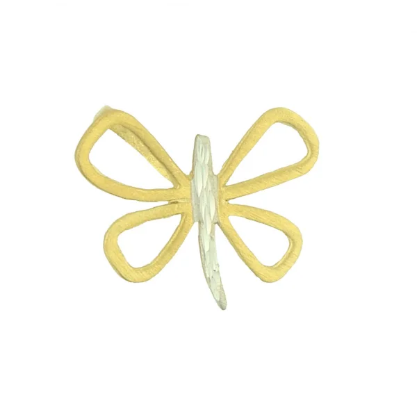 Damen-Goldanhänger Schmetterling