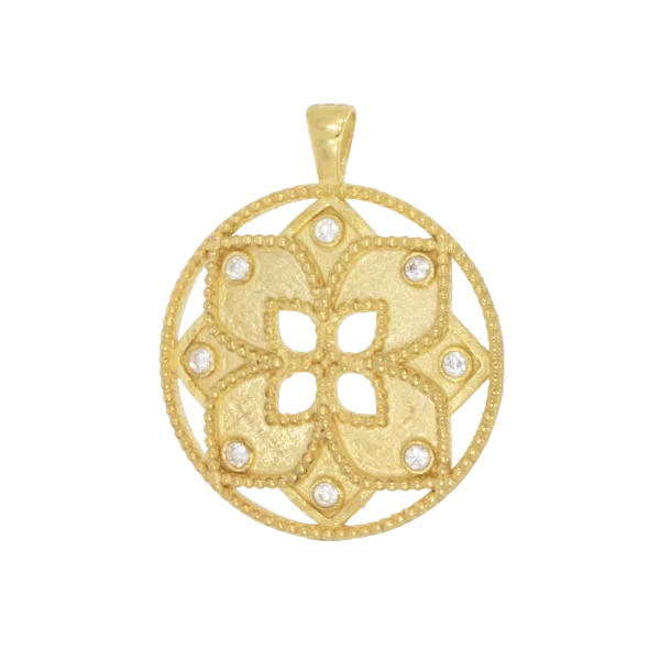 Damen-Goldcollier mit Kette Copy Copy