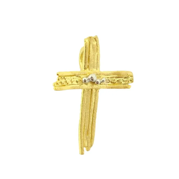 Women's Small Gold Cross