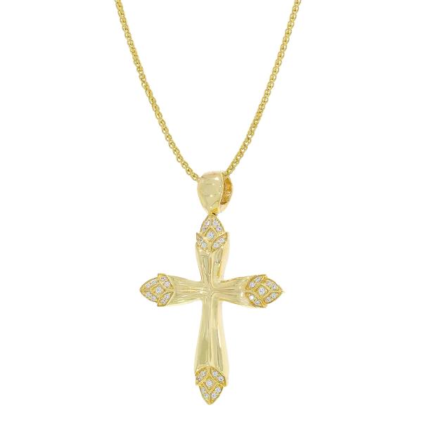 Damen-Goldkreuz „Anel“