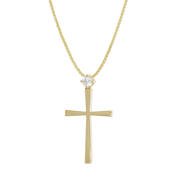 Gold Cross "Onde"